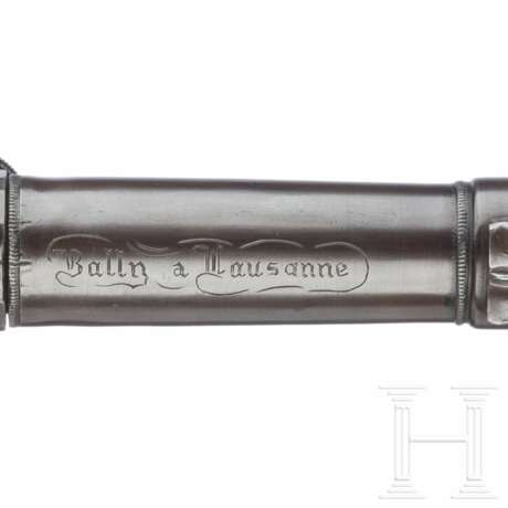Salonpistole mit innenliegendem Schloss, Bally in Lausanne, um 1850 - photo 5