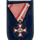 Selten! Österreich - Militärverdienstkreuz 3. Klasse am Dreiecksband - photo 3