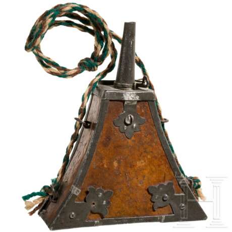 Musketier-Pulverflasche, deutsch, um 1620 - 1630 - Foto 1