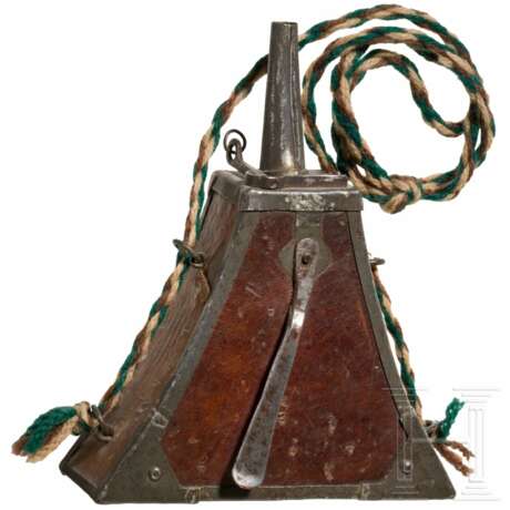 Musketier-Pulverflasche, deutsch, um 1620 - 1630 - Foto 2