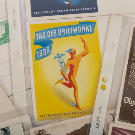 22 Postkarten, Deutsches Reich 1933-1945 - - фото 4