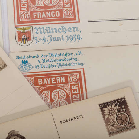 22 Postkarten, Deutsches Reich 1933-1945 - - Foto 6