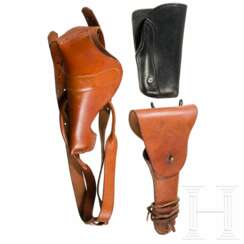 Drei Pistolenholster