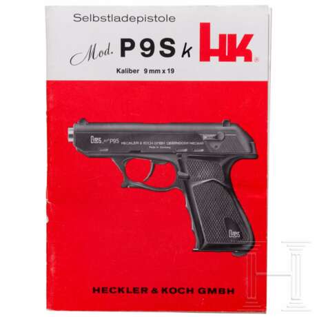 Heckler & Koch, provisorische Bedienungsanleitung zur P9 Sk - фото 1