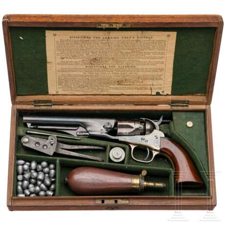Colt, Mod. 1862 Police of Navy Calibre, in Schatulle - Foto 1