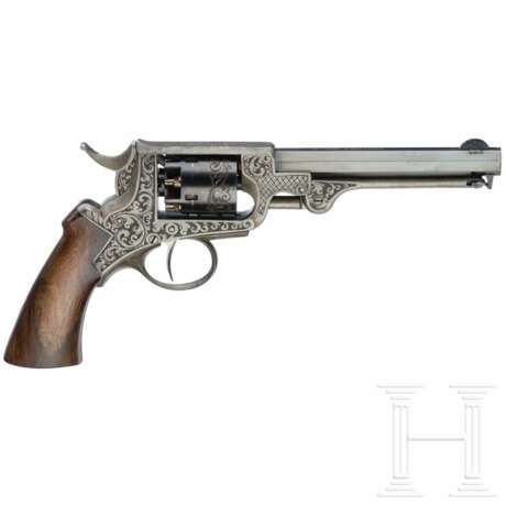 Perkussions-Versuchsrevolver Stahl, Hassfurt, um 1865 - photo 1