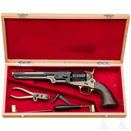 Navy Arms, Mod. 1851 Navy, Uberti, im Holzkasten - photo 1