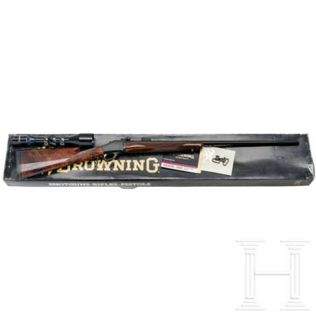 Browning, Mod. 1885, mit ZF, im Karton - photo 1