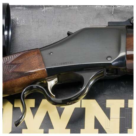 Browning, Mod. 1885, mit ZF, im Karton - photo 3