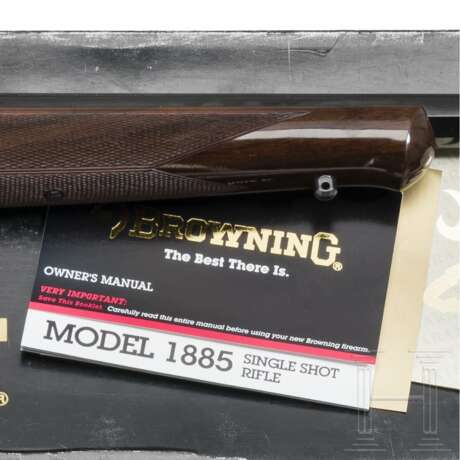 Browning, Mod. 1885, mit ZF, im Karton - photo 4