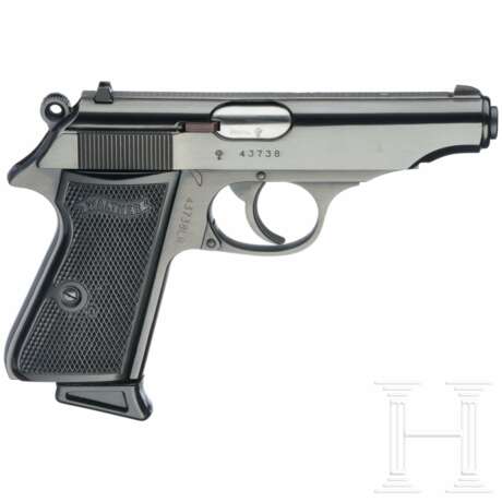 Halbautom. Pistole, Walther Ulm, Mod. PP, Kal. .22l.r., in Box - фото 2