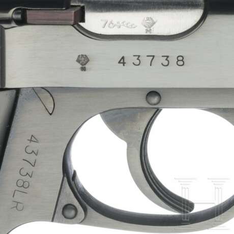 Halbautom. Pistole, Walther Ulm, Mod. PP, Kal. .22l.r., in Box - фото 4