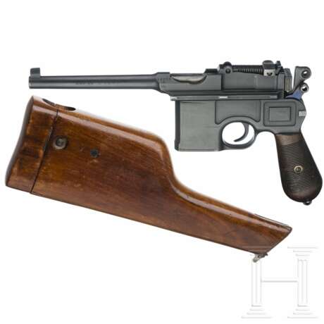 Mauser, Mod. C96, mit Anschlagkasten - photo 4