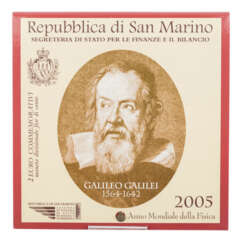 San Marino - 2 Euro 2005, Galilei,