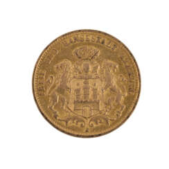 Hamburg/GOLD - 20 Mark 1894 J,
