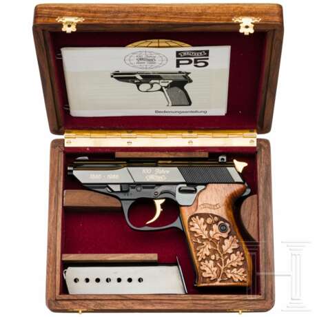 Walther, Mod. P5 "100 Jahre Walther", in Schatulle - Foto 1