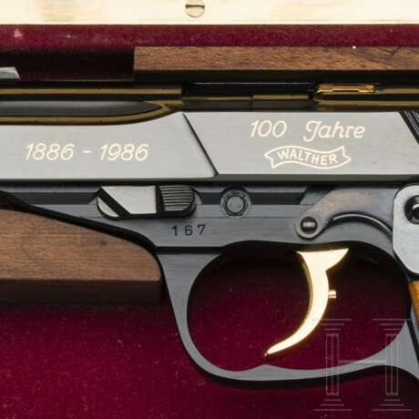 Walther, Mod. P5 "100 Jahre Walther", in Schatulle - Foto 3