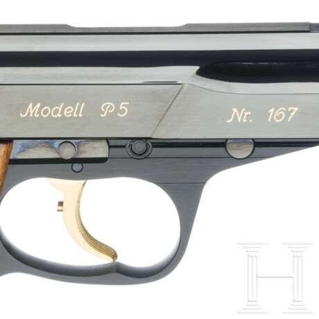 Walther, Mod. P5 "100 Jahre Walther", in Schatulle - Foto 4