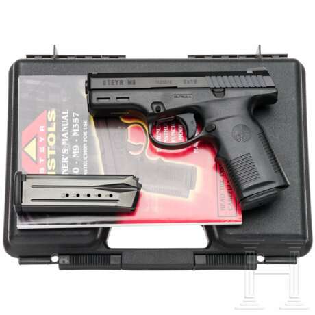 Steyr, Mod. M 9, mit Anschlagschaft, im Koffer - фото 1