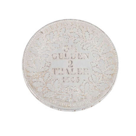 Württemberg - Doppeltaler zu 3 1/2 Gulden 1843, - фото 2