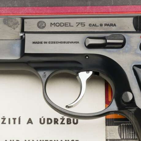 Frühe CZ, Mod. 75, im Karton - Foto 3