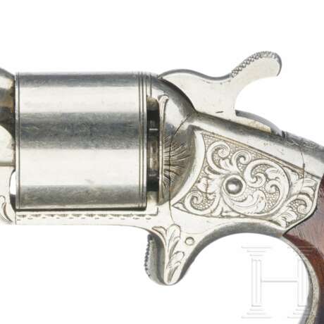 Moore's Front Loading Revolver, vernickelt - Foto 3