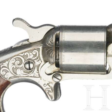 Moore's Front Loading Revolver, vernickelt - Foto 4
