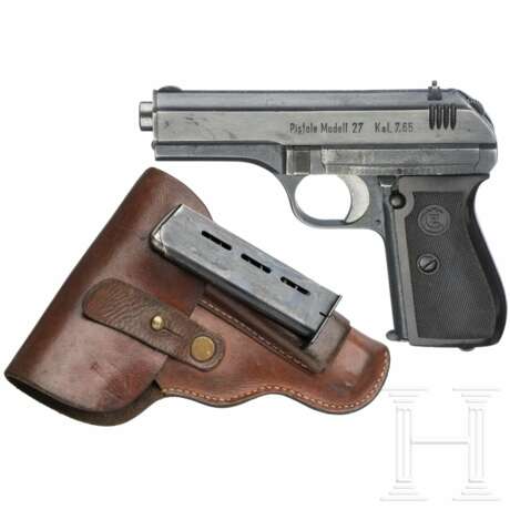 CZ, Mod. 27, Wehrmacht, in Tasche - photo 1