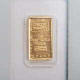 GOLDbarren - 1g GOLD fein, GOLDbarren geprägt, Credit Suisse, - photo 3
