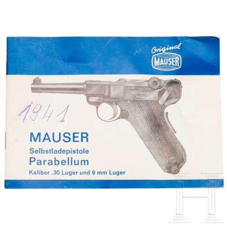 Pistole 08, Mauser, Code "41 - byf" - photo 4