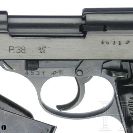 Mauser, Mod. P 38, Code "byf 43", in Tasche - photo 5