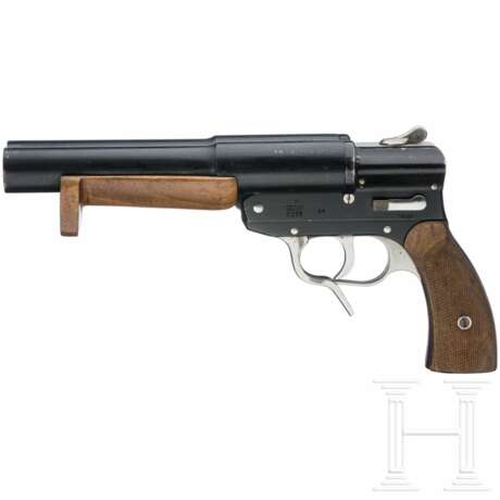 Doppelläufige Signalpistole Mod. SLd, Code "eeu 44", Marine - Foto 1