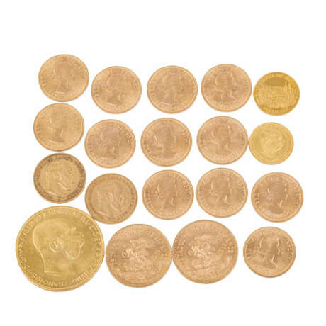 GOLDLOT ca. 169 g fein mit 12 x 1 Sovereign - Foto 1
