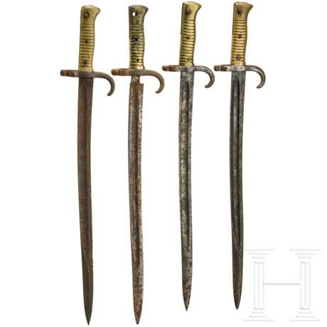 Vier Yatagane M 1869, Bayern - photo 2