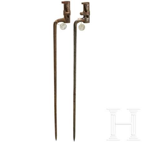 Zwei Tüllenbajonette M 1854, Österreich - photo 2