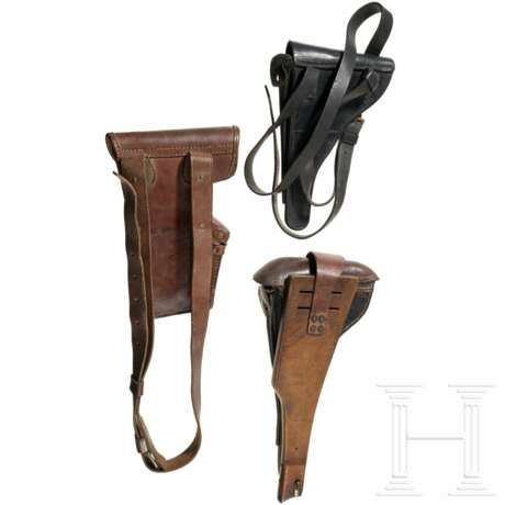 Drei Ordonnanztaschen für Pistolen - photo 2