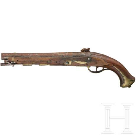 Aptierte Steinschlosspistole M1789, Sachsen - photo 2