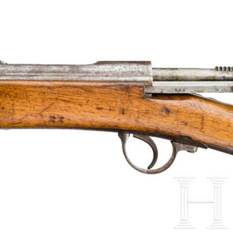 Repetierbüchse, Patent Schulhof Suhl, 1884 (preußischer Truppenversuch?) - Foto 8