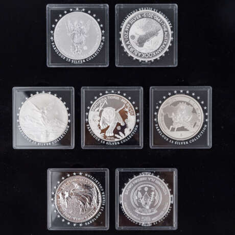 Fabulous 15 - Silbermünzen und Silberunzen, Ausgabejahr 2015, - Foto 2