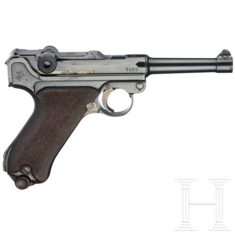 Pistole 08, DWM, 1913, mit Koffertasche - photo 2