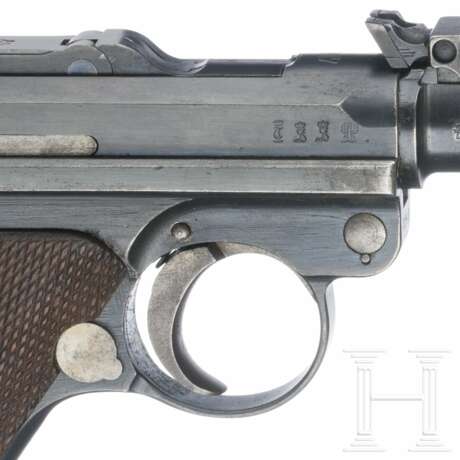 Lange Pistole 08, DWM 1917, mit Anschlagbrett - Foto 8