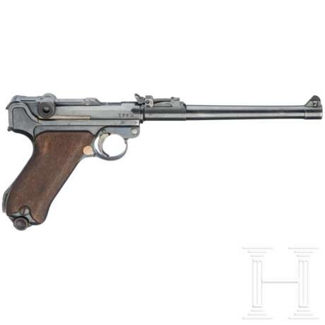 Lange Pistole 08, DWM, 1917, mit Anschlagbrett - photo 2