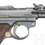 Lange Pistole 08, DWM, 1917, mit Anschlagbrett - photo 7