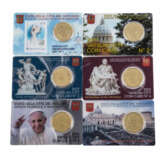 Vatikan - 50 Ct. Coin Cards 2011/15, - Foto 1