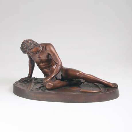  ''Bronze-Skulptur 'Sterbender Gallier' nach der Antike'' - photo 1