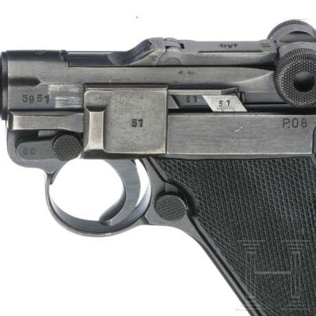 Pistole 08, Mauser, Code "byf 42", Portugal "Black Widow" - Foto 4