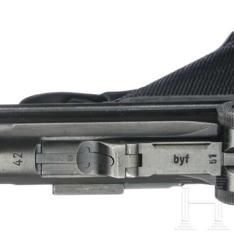 Pistole 08, Mauser, Code "byf 42", Portugal "Black Widow" - Foto 5
