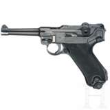 Pistole 08, Mauser, Code "42 - byf", m/916, mit Tasche - photo 6