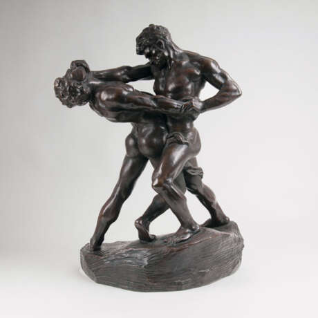 Joseph-Maria-Thomas gen. Jef Lambeaux ''Bronze-Gruppe 'Die Ringer''' - photo 1