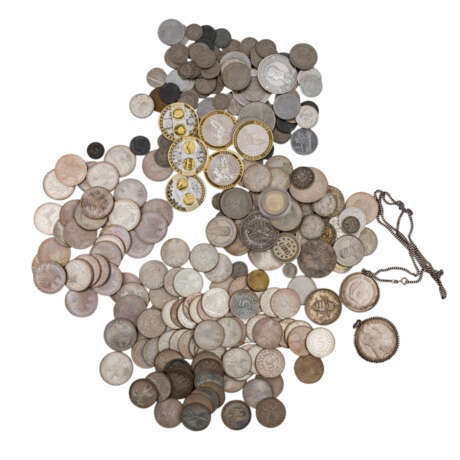 Silberlot mit allerlei BRD Gedenkmünzen, - photo 1
